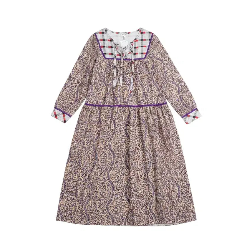 [BUNJANG] Paisley Balloon Dress / 여성F/ 텍가 4만5천 페이즐리 벌룬원피스