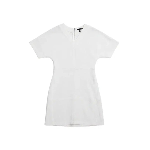 [BUNJANG] Sisley Women's V-Neck Midi Dress Size 42 / 여성 42사이즈/ 시슬리 브이넥 미디 원피스