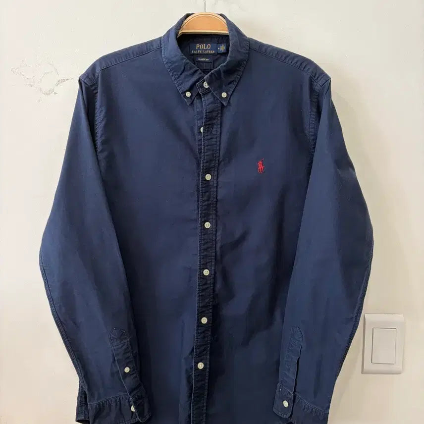 [BUNJANG] Polo Ralph Lauren Navy Shirt / 13. 폴로 네이비 셔츠