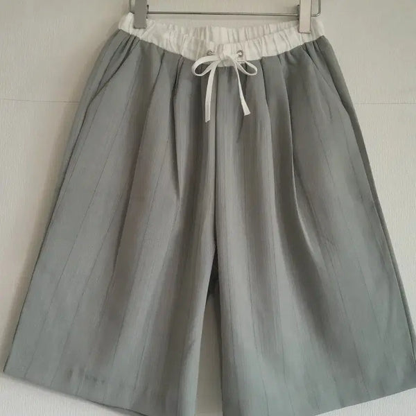 [BUNJANG] Gray Wide Fit Pants / 그레이색와이드핏팬츠