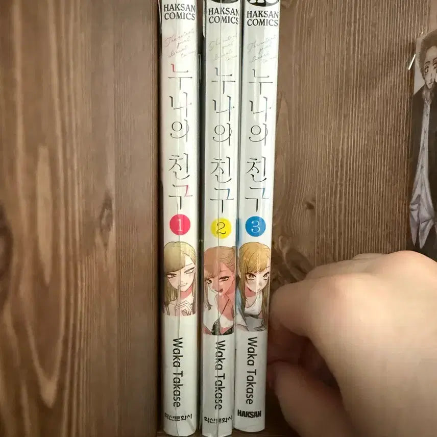 [BUNJANG] My Sister's Friend Manga Volumes 1-3 (First Edition) / 누나의 친구 1~3권 올 애니메이트 초판