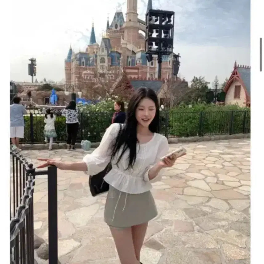 [BUNJANG] Lazy Society Mute Skirt Pants (Size S) / 레이지샵 Mute 스커트 팬츠 s