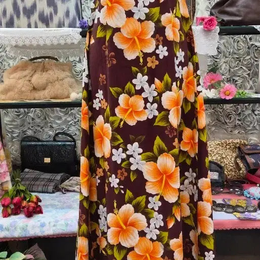 [BUNJANG] CHELA Hawaiian Maxi Long Dress / CHELA 하와이안 맥시 롱원피스(55)