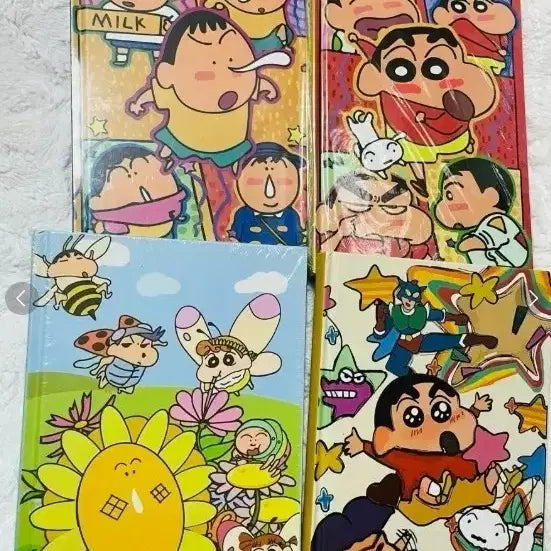[BUNJANG] Crayon Shin-chan Diary Set (4 Designs) / 전상품20%할인)짱구 다이어리 4종