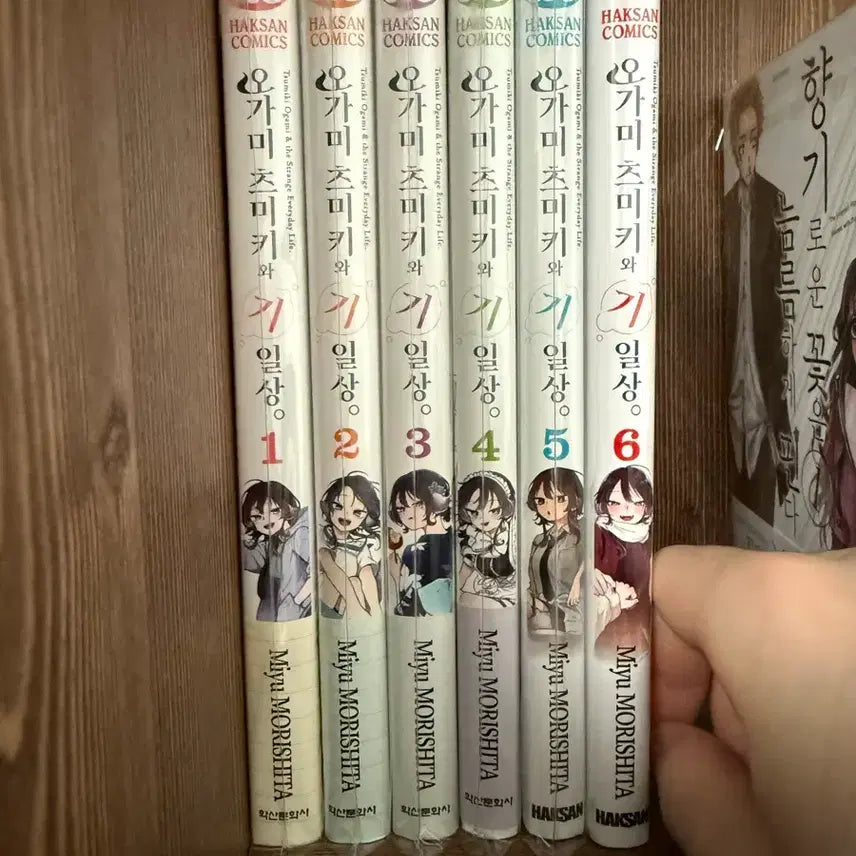 [BUNJANG] Ogami Tsumiki's Daily Life Complete Set Volumes 1-6 First Edition Hardcover / 오가미 츠미키의 기일상 1~6권 올 초판 판매합니다
