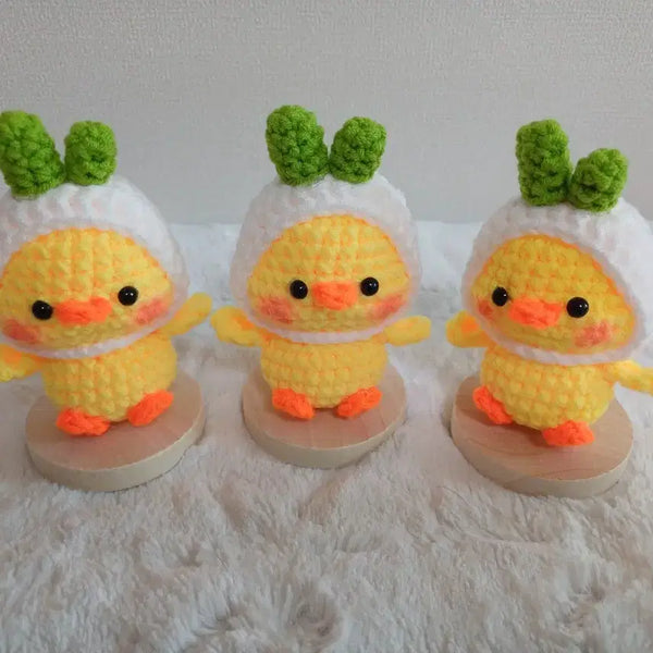 [BUNJANG] Handmade Squirtle Crochet Keychain / 파오리 뜨개키링