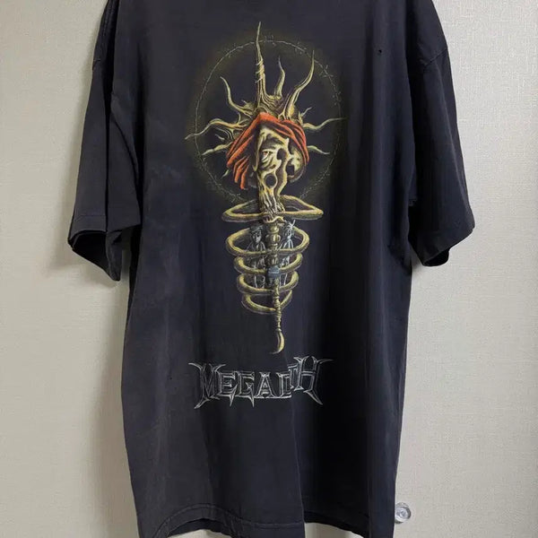 [BUNJANG] Vintage Megadeth Band T-Shirt XL / 빈티지 메가데스 밴드티 xl