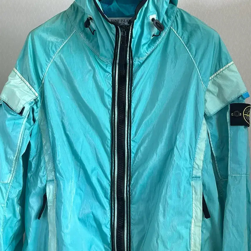 [BUNJANG] Stone Island Archive Liquid Silk Jacket L (105) / 스톤아일랜드 아카이브 리퀴드 실크 자켓 L(105)