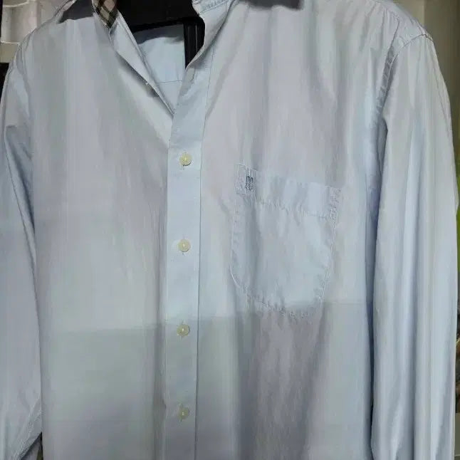 [BUNJANG] Daks Men's Sky Blue Cotton Shirt Size 95 / 닥스 남성 셔츠 95 사이즈