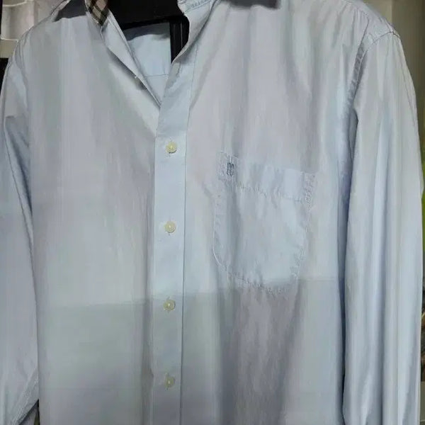 [BUNJANG] Daks Men's Sky Blue Cotton Shirt Size 95 / 닥스 남성 셔츠 95 사이즈