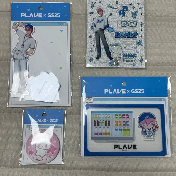[BUNJANG] PLAYAVEXGS Bambi Set Acrylic Stand + Diorama + Badge + Kakurenbo Acrylic / PLAVExGS 아크릴스탠드+디오라마+뱃지+카쿠렌보 아크릴 밤비세트