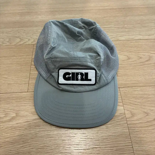 [BUNJANG] Girl Skateboards Grey Mesh Logo Patch Ball Cap / 걸스케이트보드 볼캡 그레이