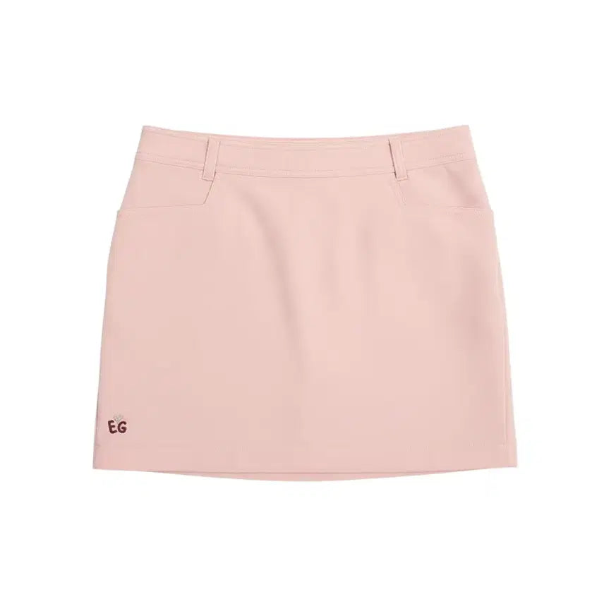 [BUNJANG] Elle Women's Pink Functional Golf Skirt / 여성70/ 엘르 핑크 기능성 골프스커트