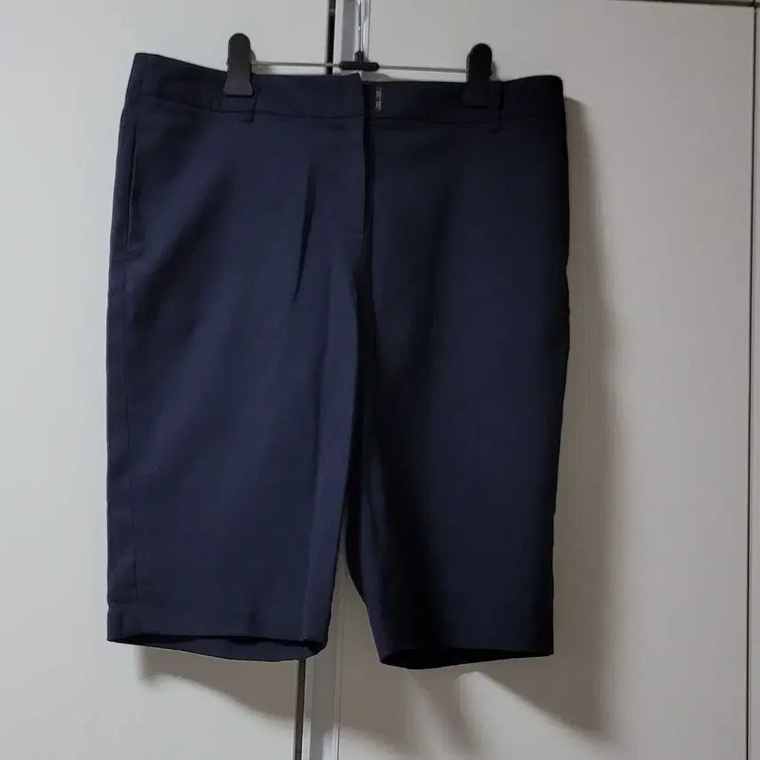 [BUNJANG] Hazzys Navy Formal Shorts / 헤지스 정장 반바지 네이비