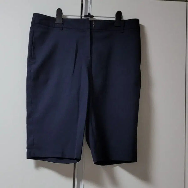 [BUNJANG] Hazzys Navy Formal Shorts / 헤지스 정장 반바지 네이비