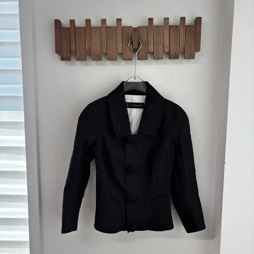 [BUNJANG] Dsquared2 Black Jacket / 디스퀘어드 블랙 자켓