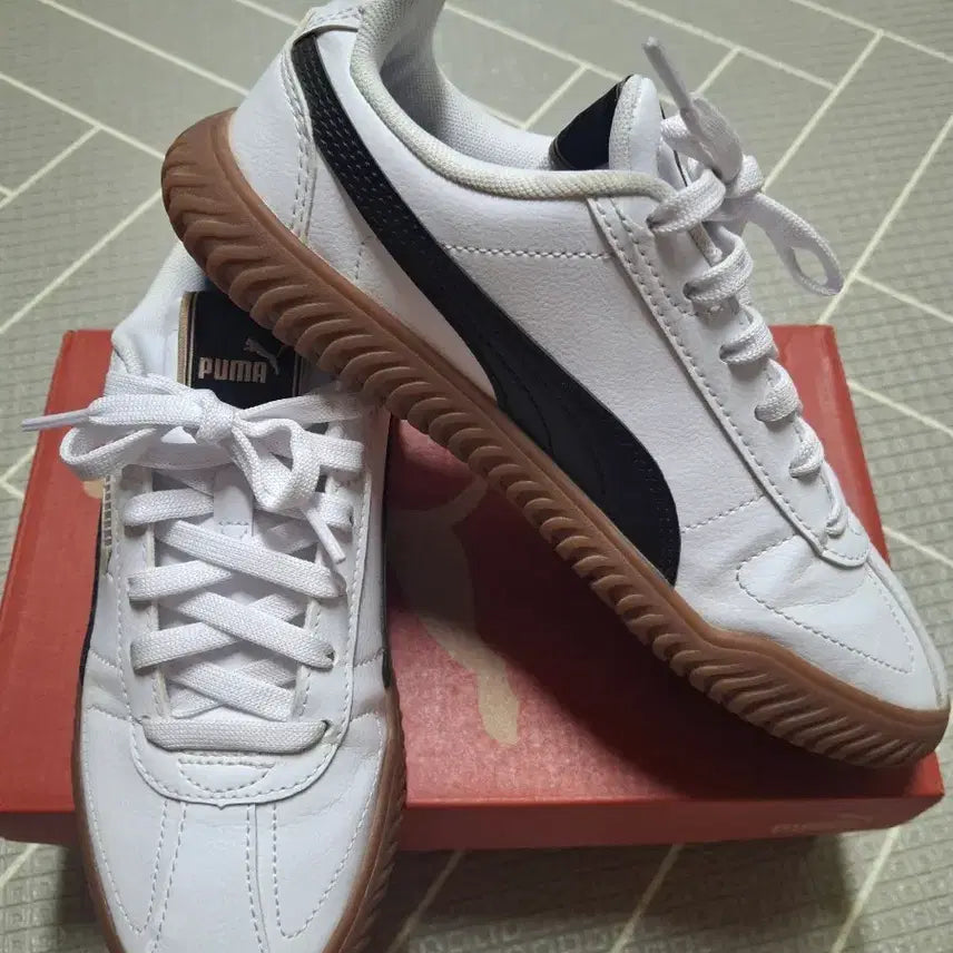 [BUNJANG] Puma Club Kaiser Shoes (230mm) / 한번신음/푸마 클럽 카이져 (230