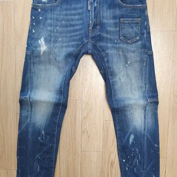 [BUNJANG] Dsquared2 Mini Pocket Slim Biker Jeans / 정품 디스퀘어드 미니포켓 슬림 바이커진 청바지 46 48