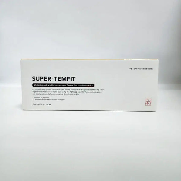 [BUNJANG] Supertempit Ampoule 1 Box (10ea) - Latest Sealed / 슈퍼템핏 앰플 1박스 10ea 샵용 최신 미개봉 무료배송