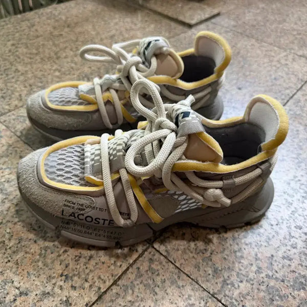 [BUNJANG] LACOSTE L003 Active Sneakers Grey Size 270 / LACOSTE 라코스테 엑티브 L003 그레이 270 사이즈