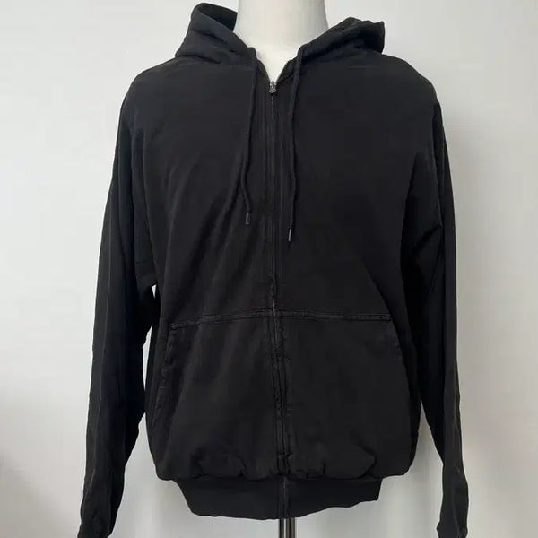 [BUNJANG] Easy Gap Hooded Zip-Up Black M / (새상품)이지갭 후드집업 블랙M