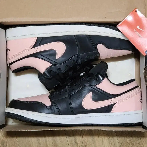[BUNJANG] Nike Air Jordan 1 Low Crimson Tint (285) / 나이키 285 조던1 로우 크림슨틴트