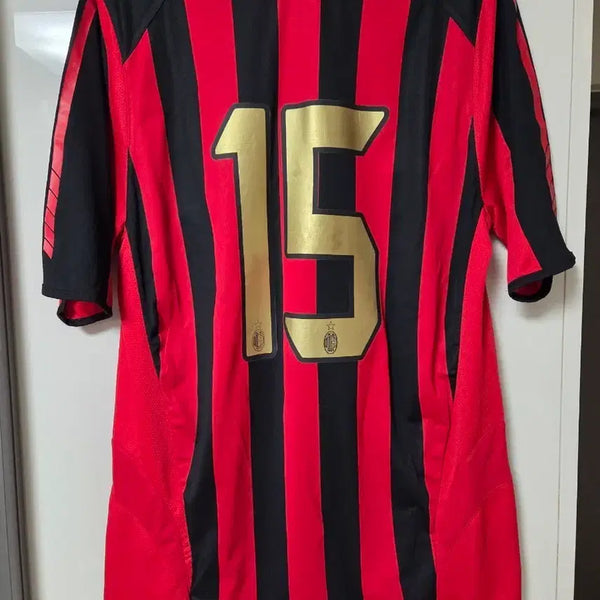 [BUNJANG] AC Milan 05-06 Match Worn Kit (Team Issued) / 05-06 ac밀란 지급용 매치원