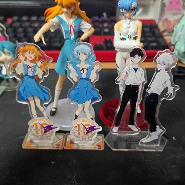 [BUNJANG] Evangelion Figure & Acrylic Stand Bundle / 에반게리온 피규어 아크릴스탠드 일괄 판매