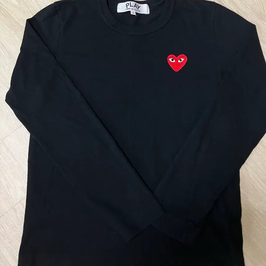 [BUNJANG] Comme des Garçons Long Sleeve T-Shirt Black Size S / 정품)[S] 꼼데가르송 긴팔 롱슬리브 티셔츠 블랙 AZ-T117