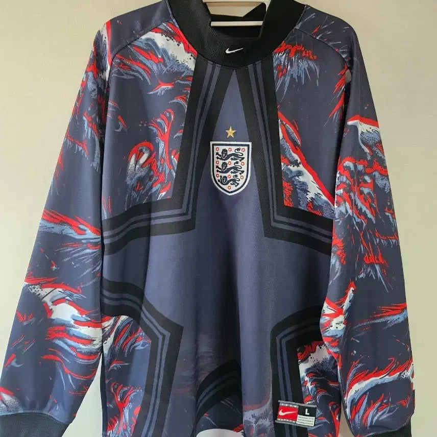 [BUNJANG] Nike England Hollywood Goalkeeper Long Sleeve Jersey / 나이키 잉글랜드 할리우드 키퍼 긴팔복(해외 L)