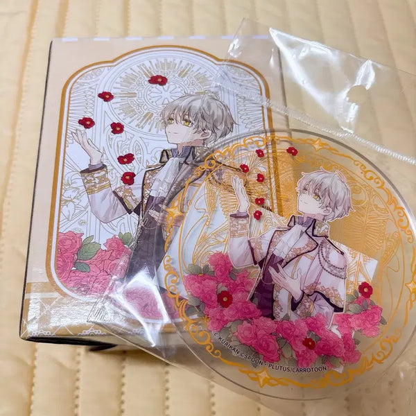 [BUNJANG] Suddenly I Became a Princess "Who Became a Princess One Day" Chinese Ku Ji Glass Cup & Coaster / 어공주 어느 날 공주가 되어버렸다 중국 쿠지 유리컵 & 코스터 판매힙니다
