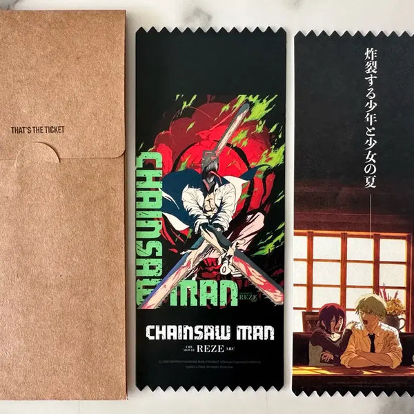 [BUNJANG] Chainsaw Man: The Movie - Reze Arc - Theater Exclusive Special Goods TTT / 체인소맨 레제편 극장판 특전 TTT