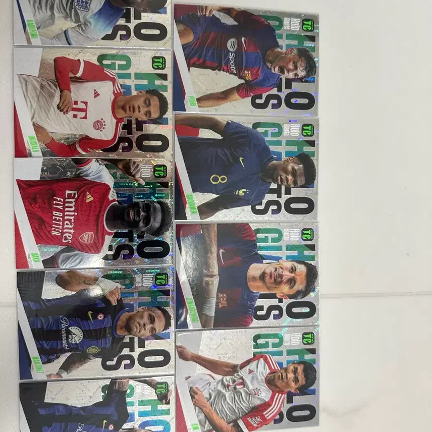 [BUNJANG] Panini Top Class Holo Giant Giants Soccer Card / 파니니 탑클래스 홀로자이언트 자이언츠 축구 카드