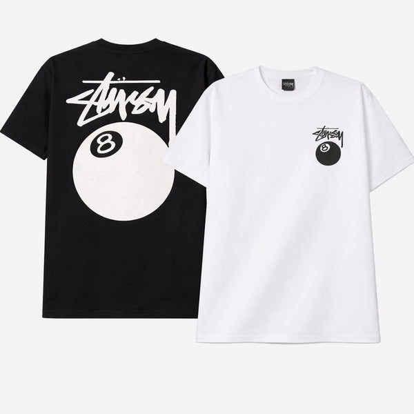 [BUNJANG] Stussy 8 Ball Round Short Sleeve T-Shirt / 스투시 8볼 라운드 반팔 1905103