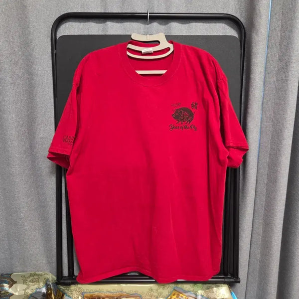 [BUNJANG] ATC Casino Vintage T-Shirt Red XL / ATC Casino 빈티지 반팔 티셔츠 XL(105)