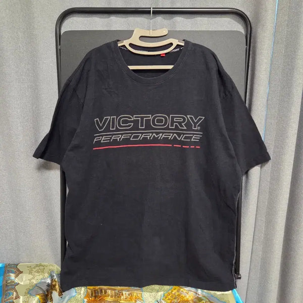 [BUNJANG] Victory Motorcycle Short Sleeve T-Shirt XL-2XL / Victory Motorcycle 반팔 티셔츠 XL-2XL(110)