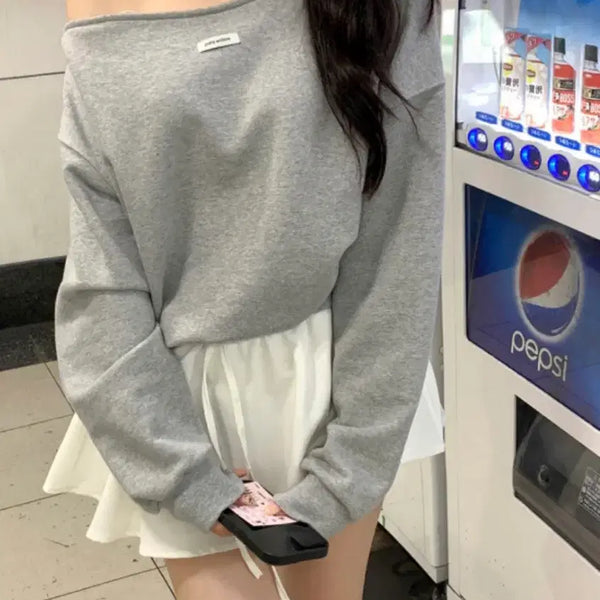 [BUNJANG] Underlime Skirt White Small / 언더라임 스커트