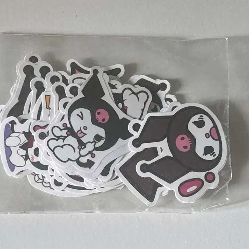 [BUNJANG] Sanrio Kuromi Japanese Die-Cut Sticker Set / 산리오 쿠로미 일본 조각스티커 모음