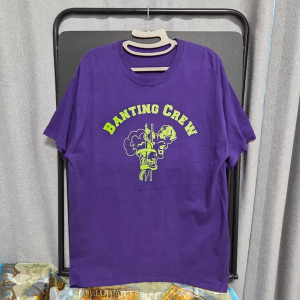 [BUNJANG] American Vintage Purple T-Shirt / American vintage 반팔 티셔츠 L(100)