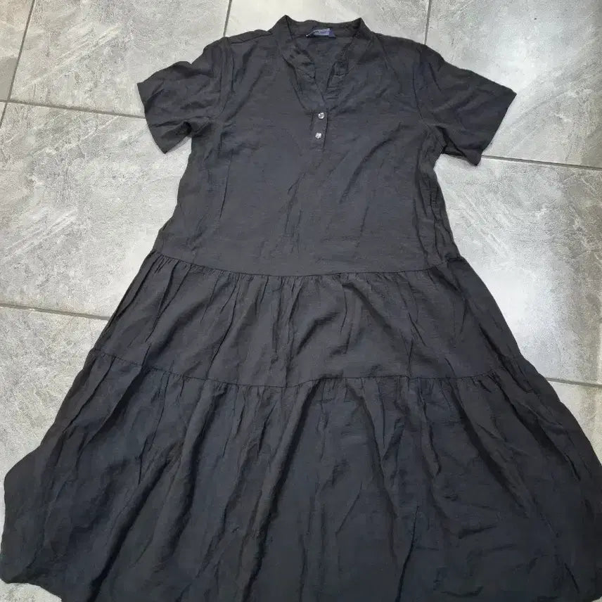 [BUNJANG] Wooil In-yeon Long Dress (Size 77-88) / 우일 인견롱원피스7788