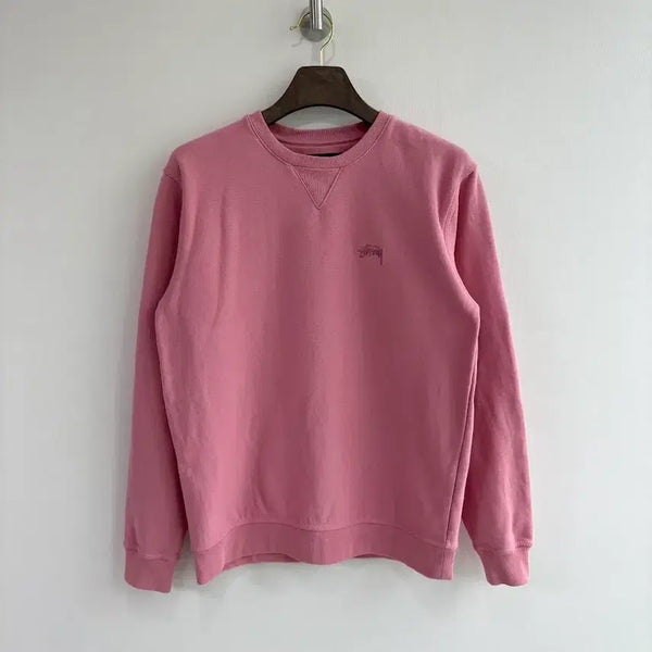 [BUNJANG] Stussy Pink Sweatshirt M / 스투시 핑크 맨투맨