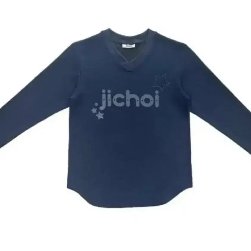 [BUNJANG] Ji Choi Parco Edition Tim Ji Choi Long Sleeve Navy / 지초이 파르코 에디션 팀지초이 롱슬리브 네이비