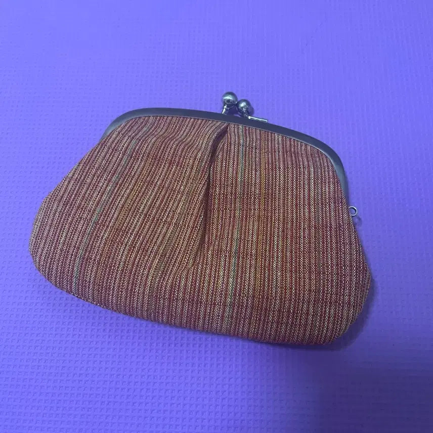 [BUNJANG] Matsunoya Fabric Gamaguchi Coin Purse / 마츠노야 패브릭 가마구치 오야꼬 동전지갑