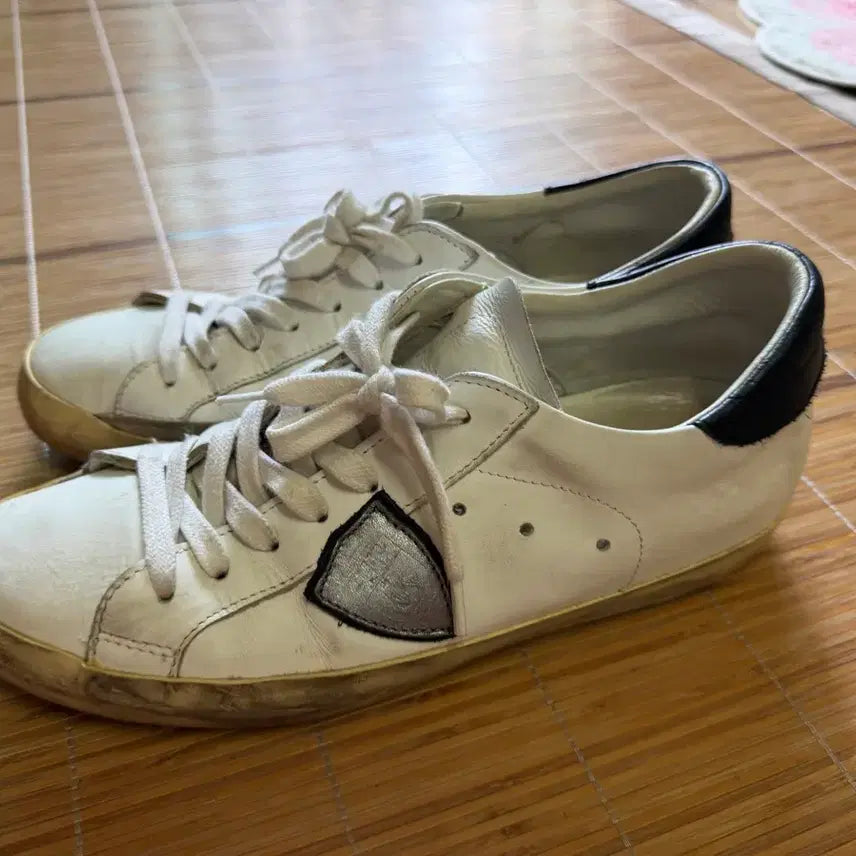 [BUNJANG] Philipp Plein Leather Sneakers / 필립플레인 스니커즈 운동화 41 표기 265