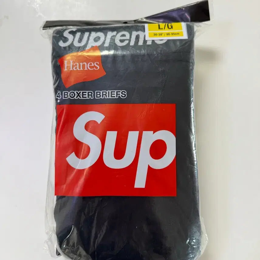 [BUNJANG] Supreme Haines Briefs Black L / 슈프림 헤인즈 팬티 블랙 L