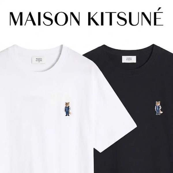 [BUNJANG] Maison Kitsuné Dressed Fox Comfort T-Shirt Black / 메종 드레스드 폭스 컴포트 티셔츠