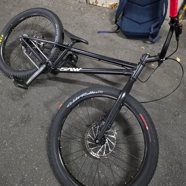 [BUNJANG] Street Trial Bicycle 24-inch Black / (판매완료) 스트릿 트라이얼 자전거 [부산]