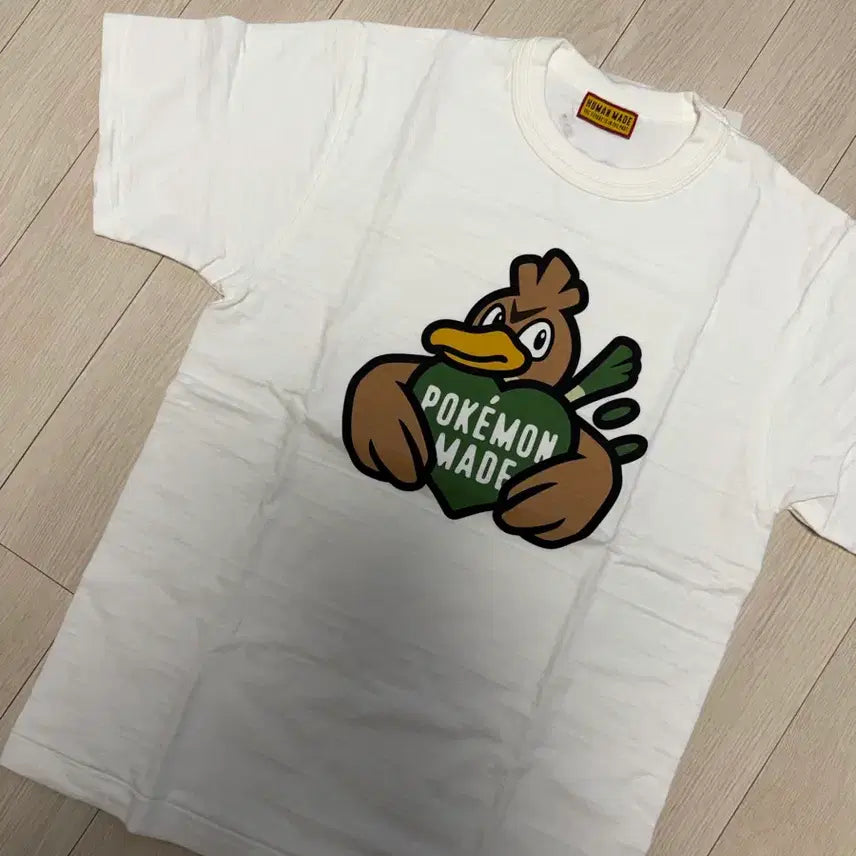 [BUNJANG] Human Made x Pokémon Graphic T-Shirt #2 White / (S)휴먼 메이드 x 포켓몬 메이드 그래픽 티셔츠 #2 화이트