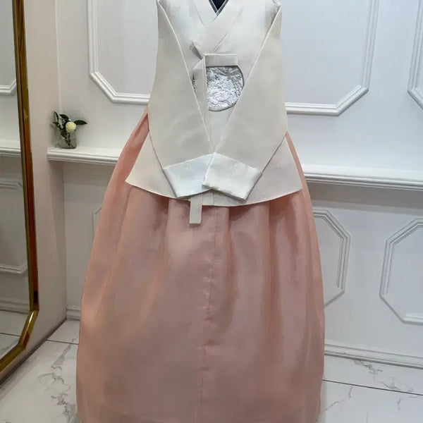 [BUNJANG] Apricot Dangui Hanbok Set / 살구 당의 한복