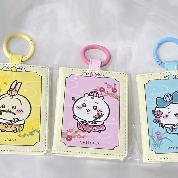 [BUNJANG] Chiikawa Usagi Hachware Hanbok Card Holder (3 Types, Sealed) / 용산 치이카와 한복 치이카와 우사기 하치와레 카드 지갑 3종 미개봉
